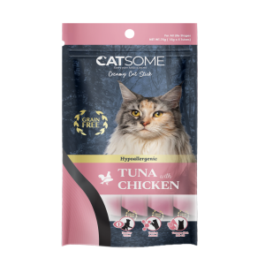 Catsome Grain Free Creamy Cat Stick Tuna With Chicken