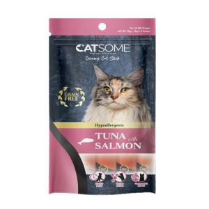 Catsome Grain Free Creamy Cat Stick Tuna With Salmon