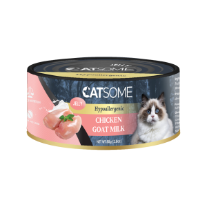 Catsome Grain Free Chicken with Goat Milk Cat Canned Food Jelly