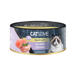 Catsome Grain Free Salmon & Chicken Cat Canned Food Jelly