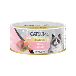 Catsome Grain Free Tuna & Salmon Cat Canned Food Gravy