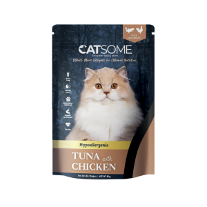 Catsome Grain Free Tuna With Chicken Pouch