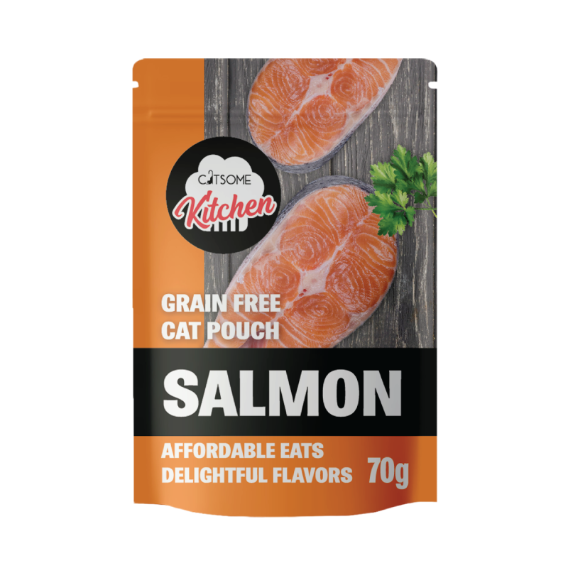 Catsome Kitchen Salmon Pouch