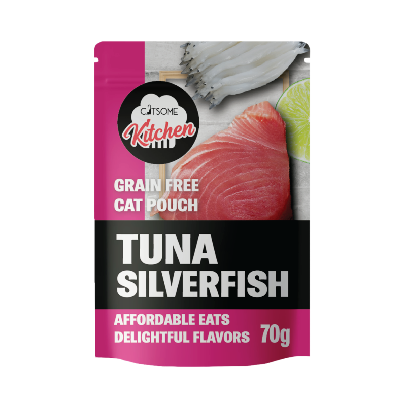 Catsome Kitchen Tuna Silverfish Pouch