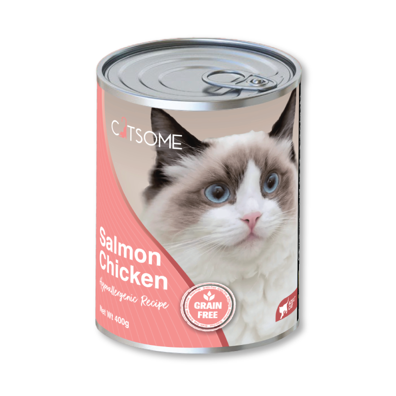Illustration of Grain Free Salmon Lamb Wet Cat Food