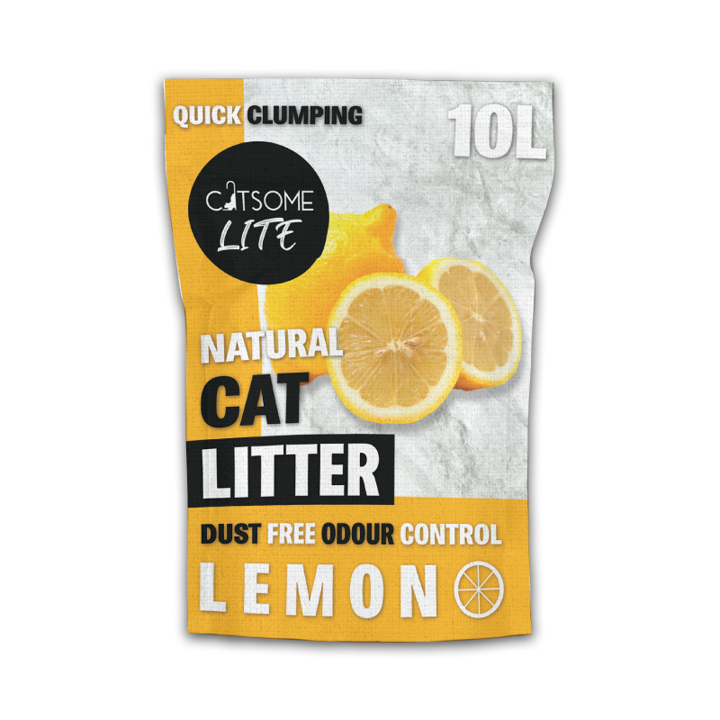 Catsome Lite Cat Litter Lemon