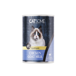 Catsome Grain Free Chicken with Goat Milk Canned Food