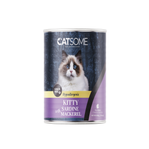 Catsome Grain Free Kitty Sardine With Mackerel Canned Food