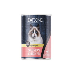 Catsome Grain Free Salmon Chicken Canned Food
