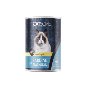 Catsome Grain Free Sardine With Mackerel Canned Food