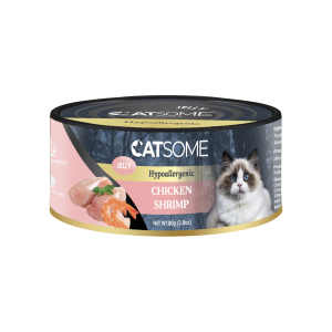 Catsome Grain Free Chicken & Shrimp Cat Canned Food Jelly
