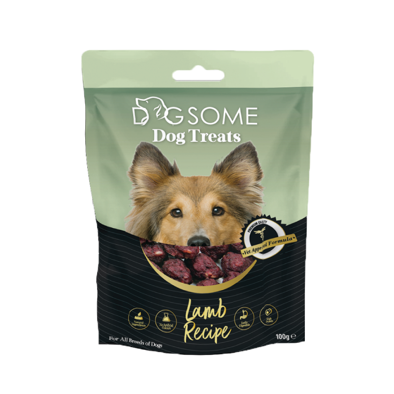Dogsome Treats Lamb and Rice Ball