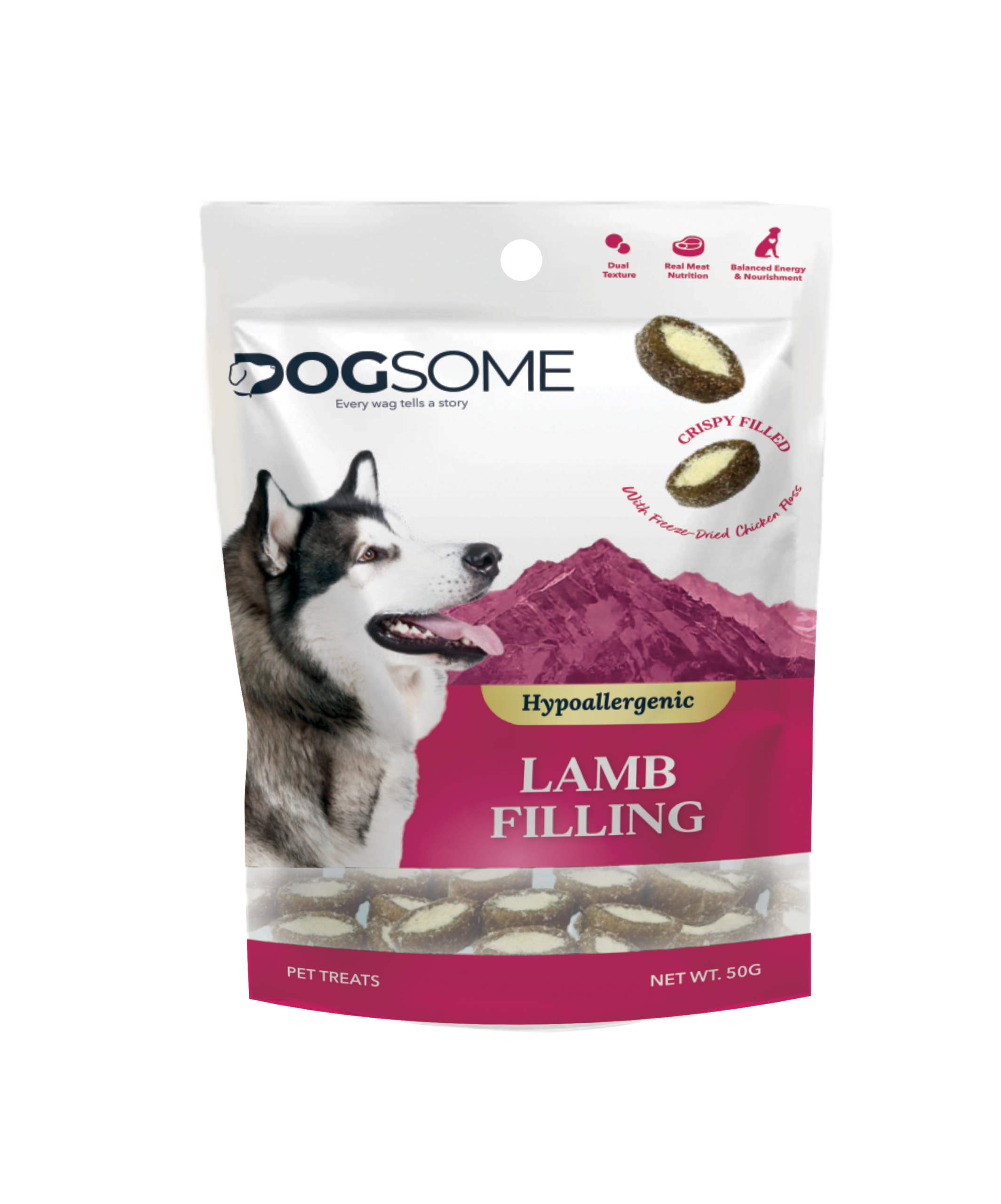 Dogsome Crispy Fillet Lamb Filling