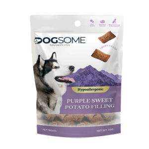 Dogsome Crispy Fillet Purple Sweet Potato Filling