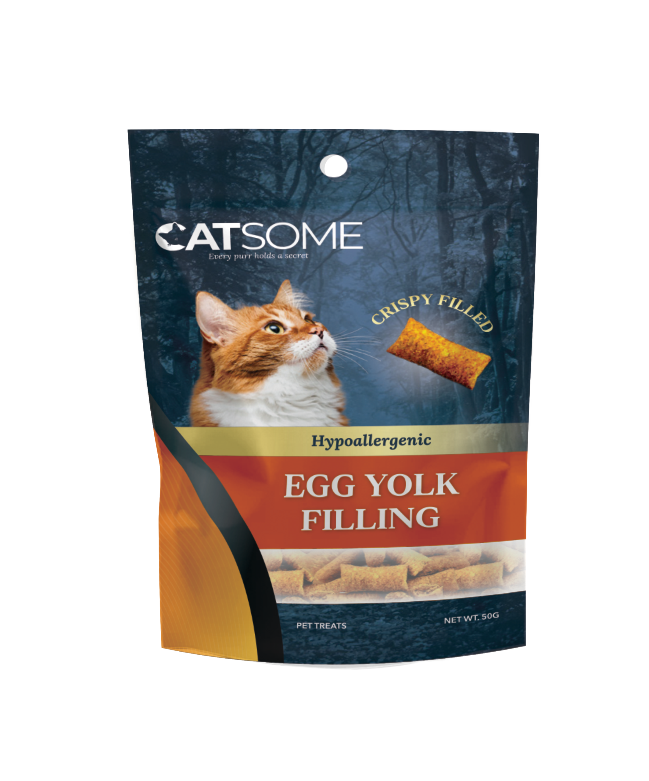 Catsome Crispy Fillet Egg Yolk Filling
