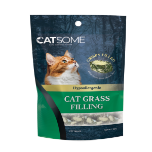 Catsome Crispy Fillet Cat Grass Filling